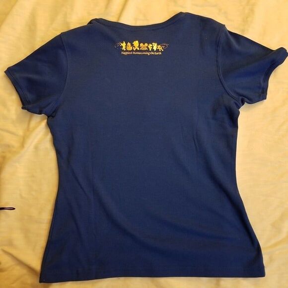 Womens M Baby Tee TShirt Disneyland 50th Anniversary Happiest Homecoming Disney - Picture 6 of 8